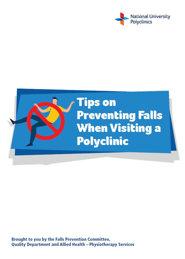 Tips on preventing falls when visiting a polyclinic (English)