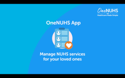 Manage NUHS Services For Your Loved Ones