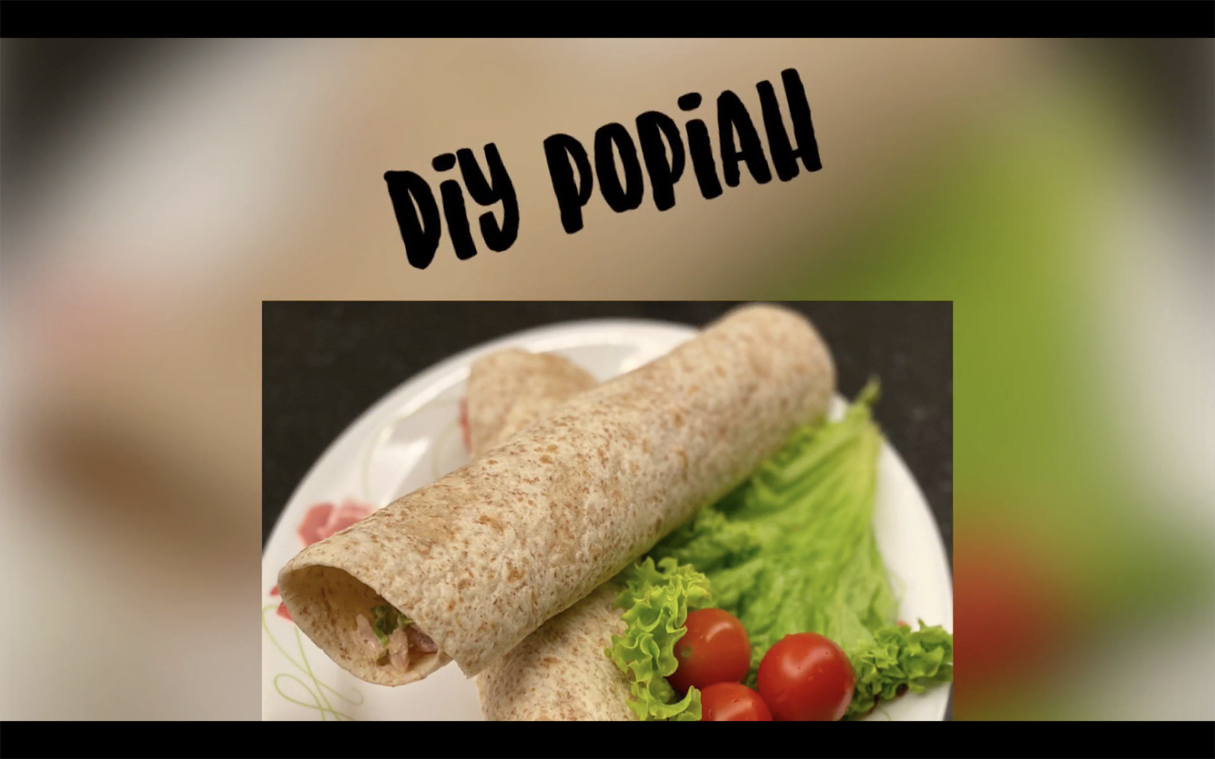 DIY Popiah