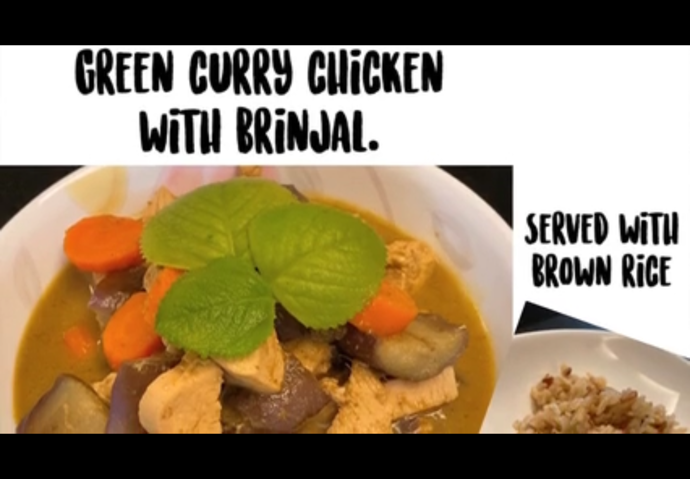 Green Curry Chicken